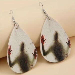 Ghost Spook Man Haunt Earrings